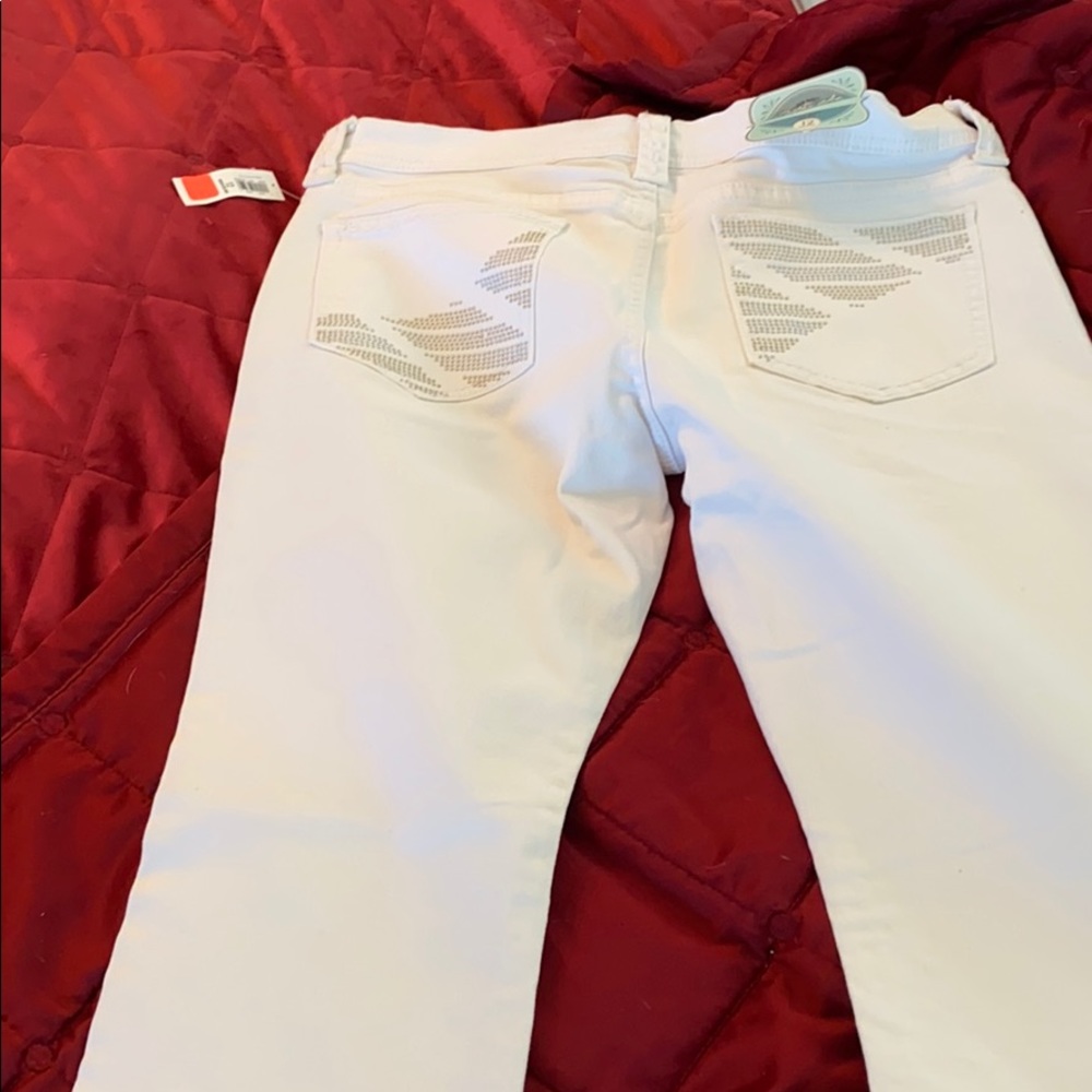 White old navy jeans size 12